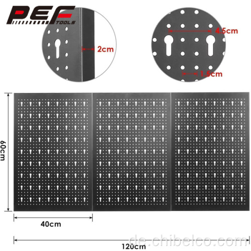 Heißer Verkauf an der Wand befestigtes Werkzeug-Pegboard